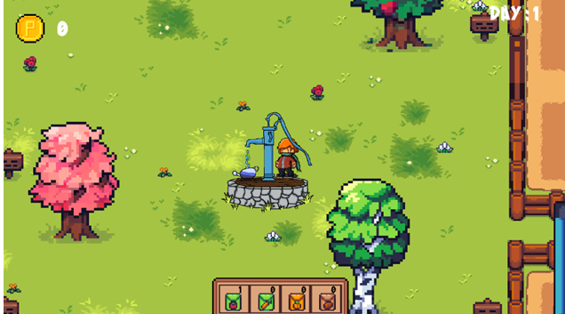 ภาพด้านข้าง เกม PLANT & FLEE  